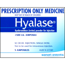 HYALASE AMP 1500IU (13051)                   BOX/5