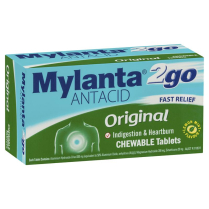 MYLANTA 2GO ORIGINAL CHEWABLE TABLETS  BOX/100