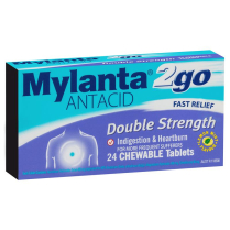 MYLANTA DOUBLE STRENGTH CHEW TAB      BOX/24