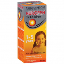 NUROFEN SUSP ORANGE CHILD 3MTHS-5YR 200ML  EA