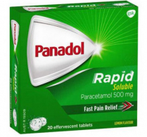 PANADOL RAPID 500MG SOLUBLE TABLET    BOX/20