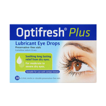 OPTIFRESH PLUS 1% EYE DROPS 0.4ML               BOX/30