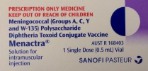 VACCINE MENQUADFI VIAL 0.5ML (GROUPS A,C,W, AND Y)  EA