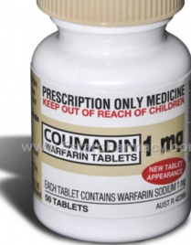 COUMADIN SODIUM TABLET 1MG          BOX/50