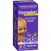 DYMADON PARACETAMOL 1MTH-2YR  60ML   BTL