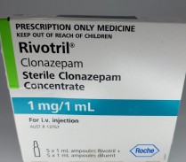 RIVOTRIL AMP 1MG                                 BOX/5