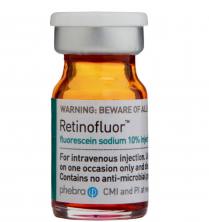 RETINOFLUOR FLUORESCEIN 10% 500MG/5ML (INJ140) BX10