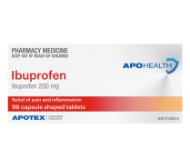 IBUPROFEN 200MG TABLET APH            BOX/96