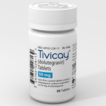 TIVICAY DOLUTEGRAVIR 50MG TAB S100         BTLE/30