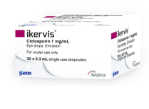 IKERVIS CICLOSPORIN EYE DROP 1MG/ML 0.3ML  BOX/30