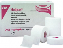 TAPE MEDIPORE H SOFT CLOTH 75MMX9.1M  (2863)  EA