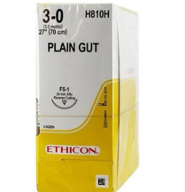 SUTURE CATGUT PLAIN 3/0 24MM (H810H) BOX/36