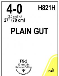 SUTURE PLAIN GUT ETHICON 4/0 (H821H) BOX/36