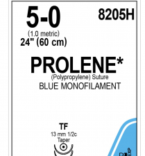 SUTURE PROLENE 5/0 2XTF 60CM (8205H) BOX/36