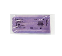 SUTURE POLYSORB 2-0 150CM (L113)         BOX/36