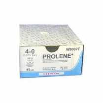 SUTURE PROLENE 4/0 BLUE 45CM (W8007T) BOX/24