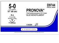 SUTURE PRONOVA 5/0 13MM  (D9744)    BOX/36