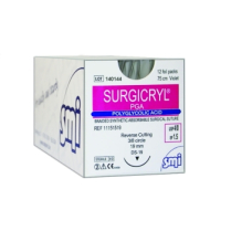 SUTURE SURGICRYL 4/0 19MM (SM11151519)  BX/12