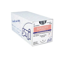 SUTURE SURGICRYL MONOFAST 5/0 19MM (16101519) BX12