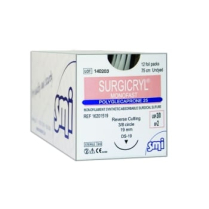 SUTURE MONOFAST 6/0 12MM (SM16071512) BX/12