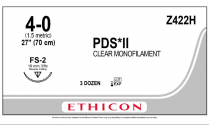 SUTURE PDS*II 4/0 19MM (Z422H)            BOX/36