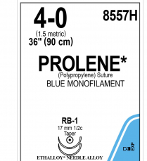 SUTURE PROLENE 4/0  (8557H)           BOX/36