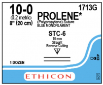 SUTURE ETHICON 10/0 (1713G)                BOX/12