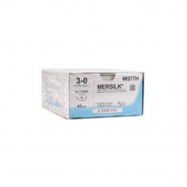 SUTURE SILK 3/0 22MM 45CM  (W577H)    BOX/36