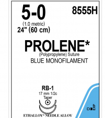 SUTURE PROLENE 5/0  (8555H)                   BOX/36