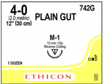 SUTURE PLAIN GUT 4/0 (742G) BOX/12