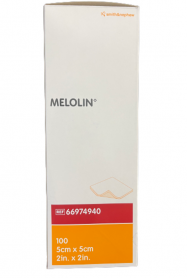 MELOLIN NON/ADH 5X5CM (66974940)  BOX/100