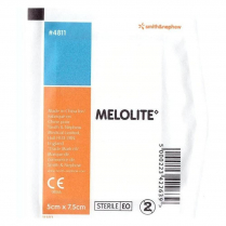 MELOLITE N/ADH DRESSING 7.5X5CM (4811) BOX/100