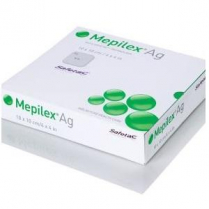 MEPILEX AG DRESSING 10X10CM (287110)   BOX/5