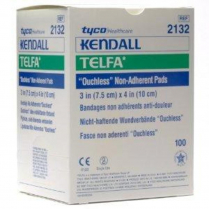 TELFA PAD NON ADHESIVE 7.5X10CM (2132) BOX/100