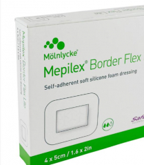 MEPILEX BORDER FLEX LITE 4X5CM (581011) BOX/10