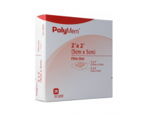 POLYMEM ADHESIVE DOT 5X5CM (203)      BOX/20