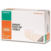 OPSITE POST-OP VISIBLE 10X8CM (66800136) BOX/20