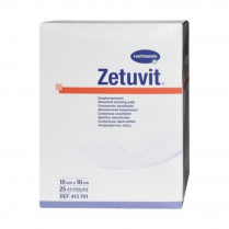 ZETUVIT DRESSING 10X10CM (413701)       BOX/25