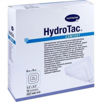 HYDROTAC COMFORT ADH 8X8CM ST (685810) BX/10