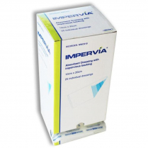 IMPERVIA ABSORBENT DRESSING 10X20CM (NWC010) BOX/25