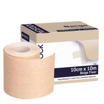 MEDSTOCK FABRIC ROLL FIXER BEIGE 10CMX10M (MS10BFX) EA