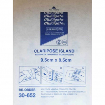 CLARIPOSE ISLAND DRESSING 9.5X8.5CM (30-652) BOX/20