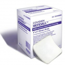 ANTIMICROBIAL FOAM DRESSING 10X10CM (55544AMDX)B10