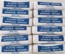 CREPE BANDAGE MEDICREPE ELASTIC 15CM (WB005) PACK/12