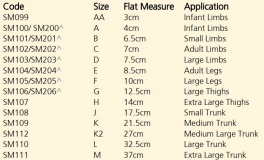 TUBULAR FORM #F NAT. THIGH 10M (SM105)  ROLL