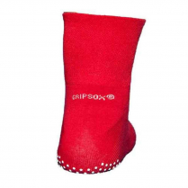 GRIPSOX NON-SLIP SOCKS SIZE REGULAR RED PAIR