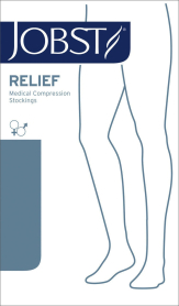 JOBST RELIEF K/H LFC CT BLK 15-20 (114816)