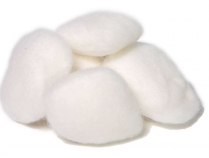 COTTON BALLS LARGE 5'S (DEF074)  BOX/100