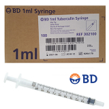 SYRINGE 1ML TB BD (302100)                 BOX/100