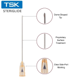 DERMAL FILLER TSK STERIGLIDE 25GX38MM (25038020) BX/20